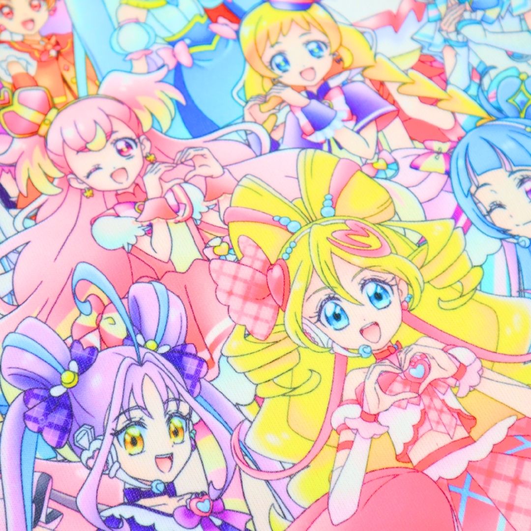 キミとアイドルプリキュア♪ パジャマ 長袖 上下セット 100cm〜130cm