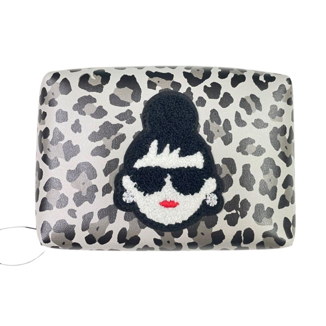 HAPPY FACE EMMAちゃんポーチ ハッピーフェイス レディエマ刺繍