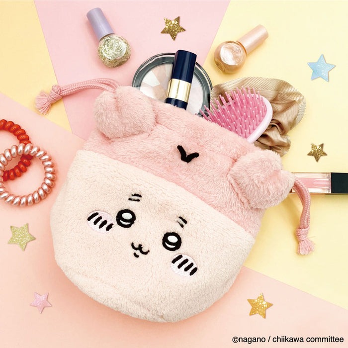 【新品未開封】 モモンガ ポーチ 巾着 キーホルダー play charm 新入荷 ちいかわ 古本屋 フェイスキンチャク ポーチ 巾着