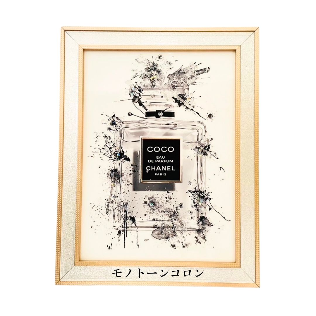 輸入雑貨　天然水晶石　クリスタルアート　『CHANEL』等　ブランドロゴ　宝石 ctsa_1.jpg