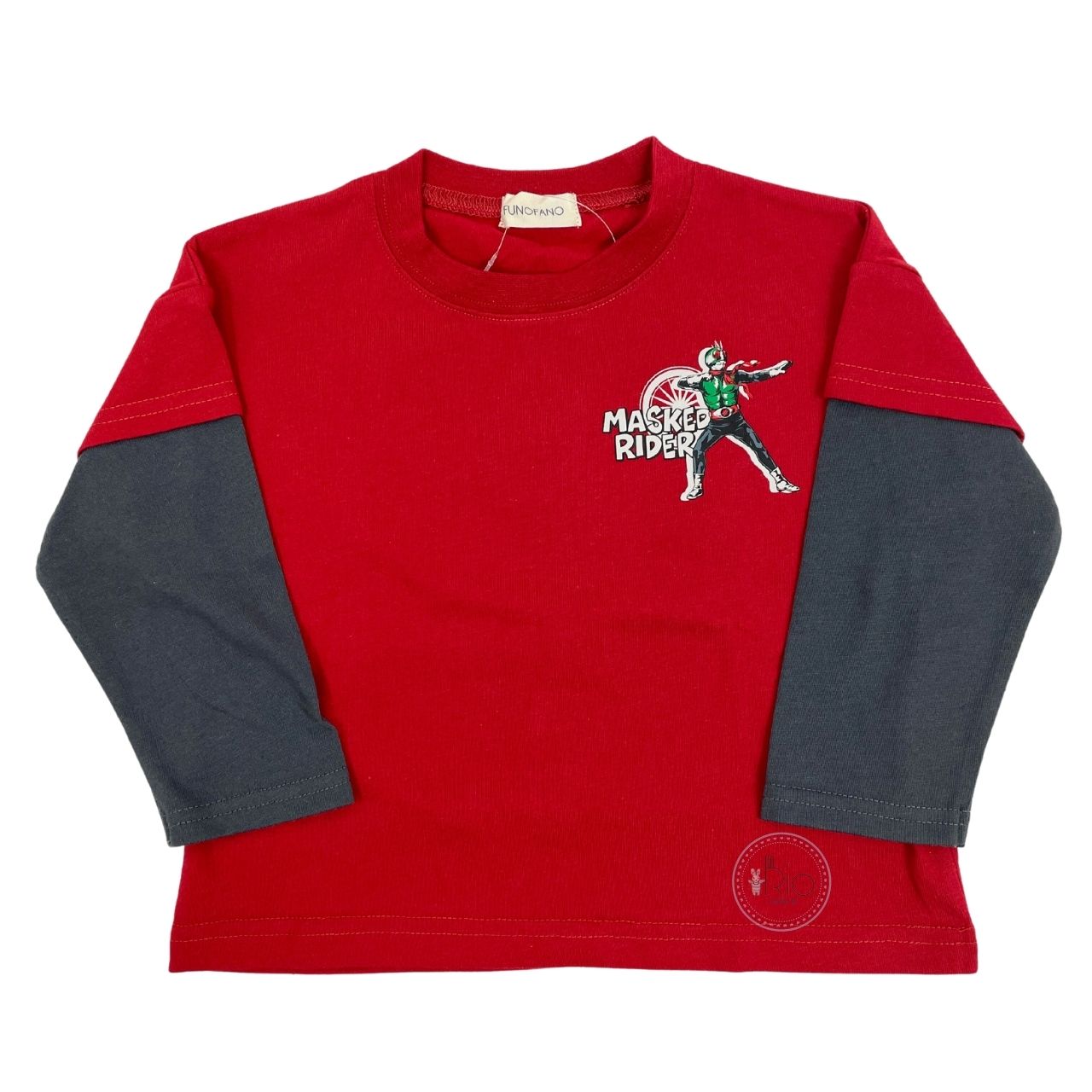 仮面ライダー長袖Tシャツ トップス 仮面ライダー 90-130cm : RIO SHOP