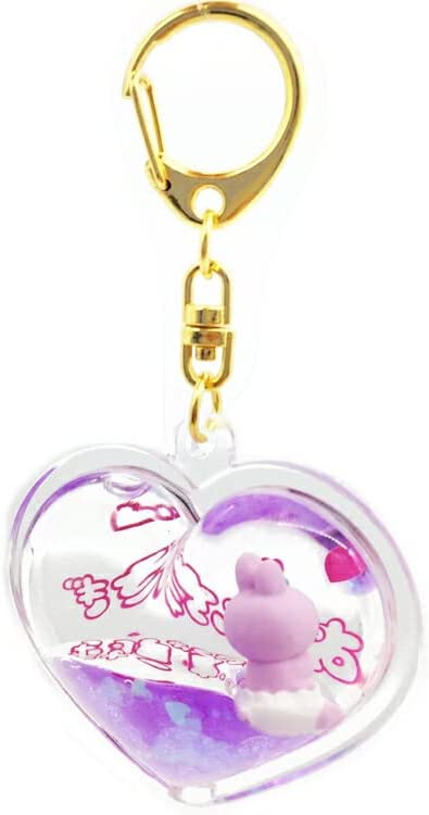 うさぴょん®︎ハートキーホルダー2 おぱんちゅうさぎ ドームキーホルダー : RIO SHOP 莉緒小舗