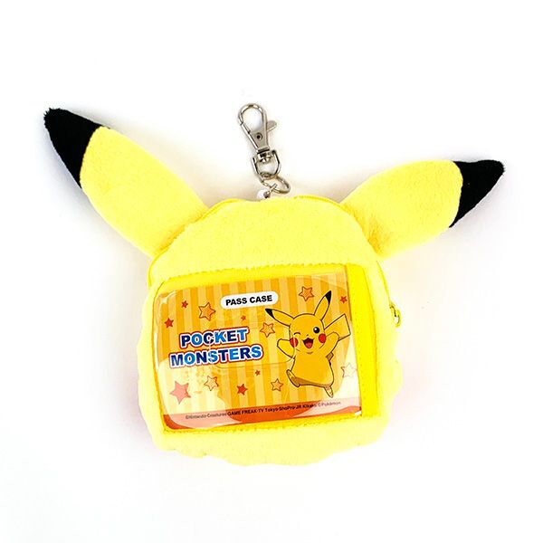 ポケットモンスター フェイスパスケース ピカチュウ ウインク H163