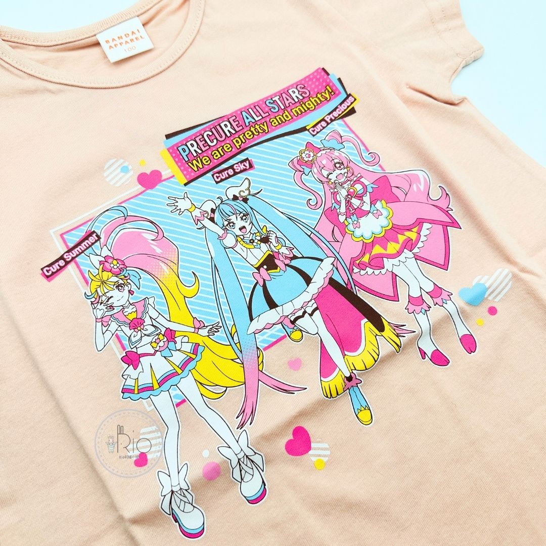 プリキュアオールスターズ 半袖Tシャツ 半袖Ｔシャツ【子供服】100/110/120SG8803 : sg8803