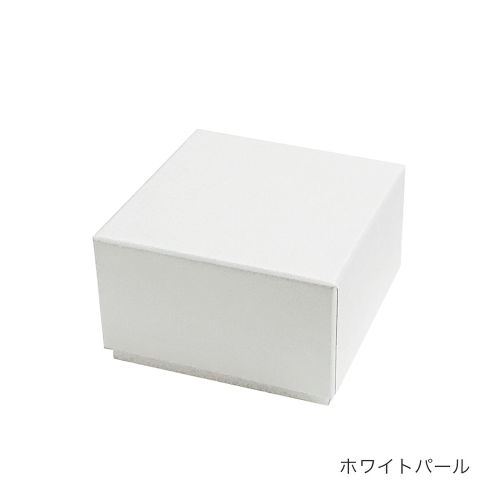 キラキラパール ギフトボックスCB《綿・薄紙付》65×65×40mm 貼り