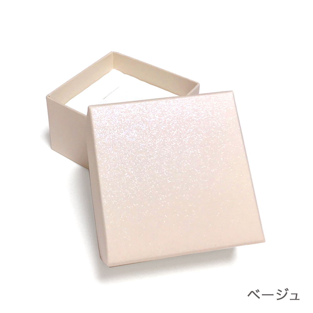 名入れ箔押し キラキラパール ギフトボックス CB《スポンジ付