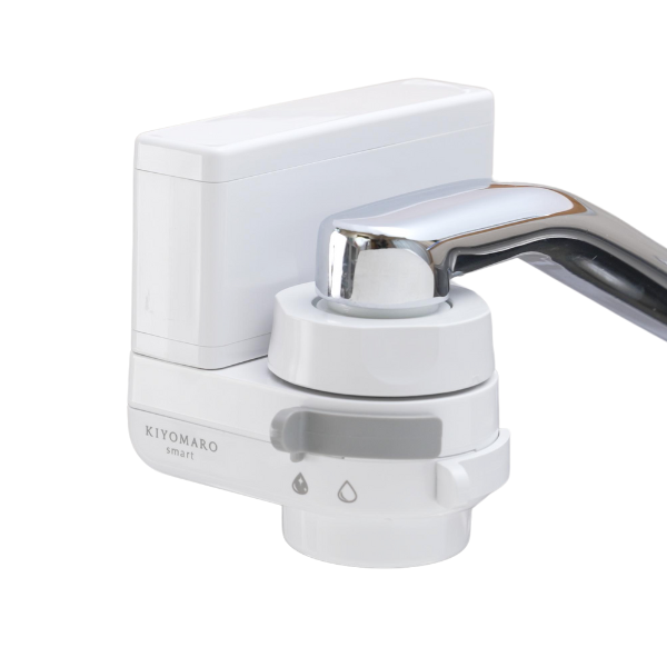 浄水器 蛇口直結 きよまろスマート 塩素除去 PFAS PFOS PFOA 12物質除去  カートリッジ 1個内蔵 おすすめ プレゼント 取付け 簡単 コンパクト 一世帯一台限り