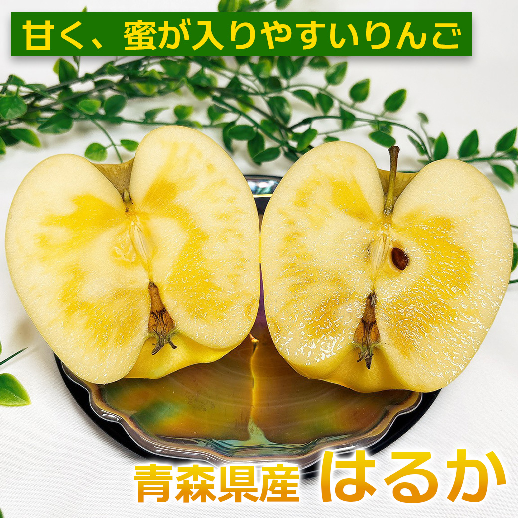 蜜入り りんご 訳あり 5Kg箱 青森県産 はるか 約5Kg 送料無料 希少品種