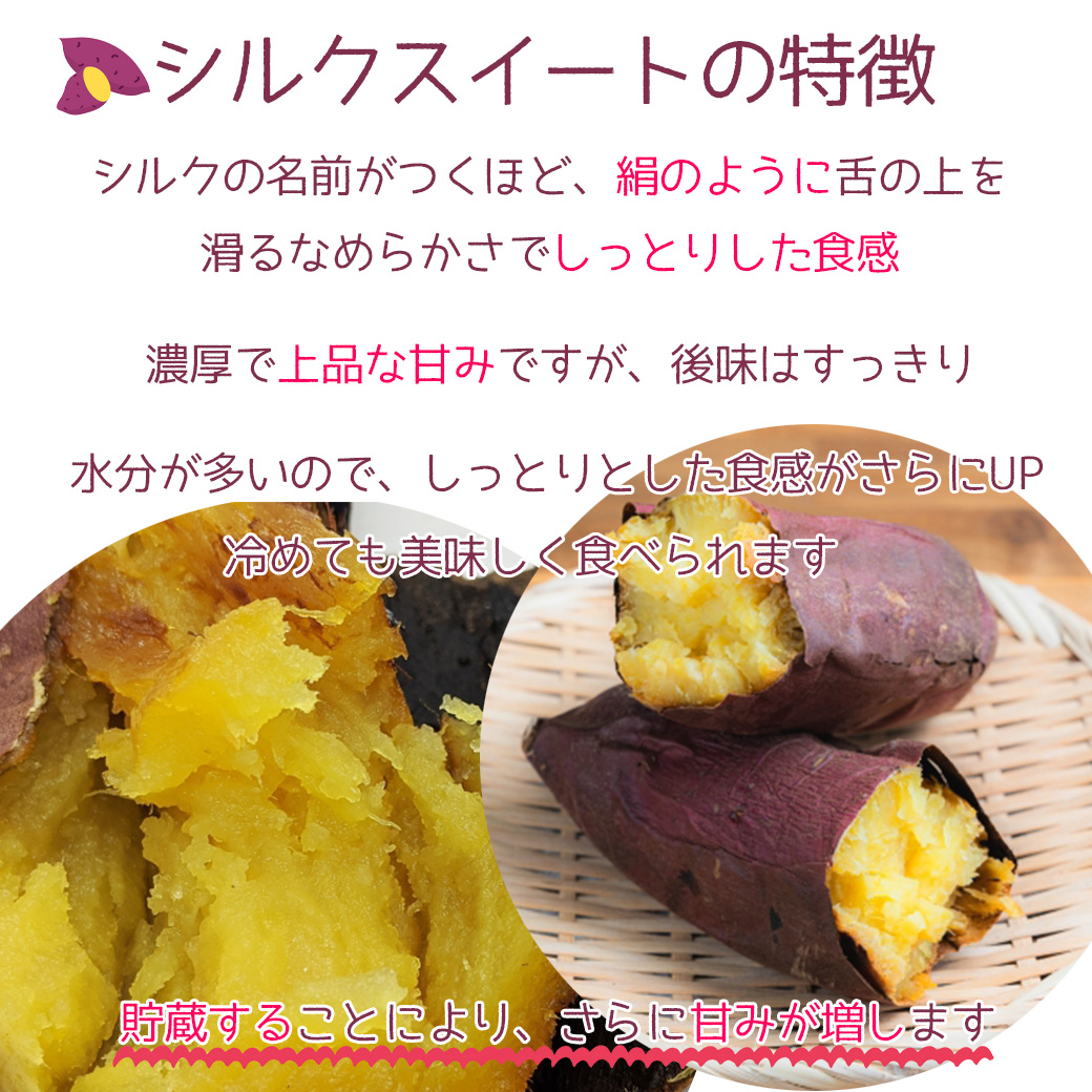 さつまいも 5kg 中-大サイズ 送料無料 シルクスイート 茨城県 または