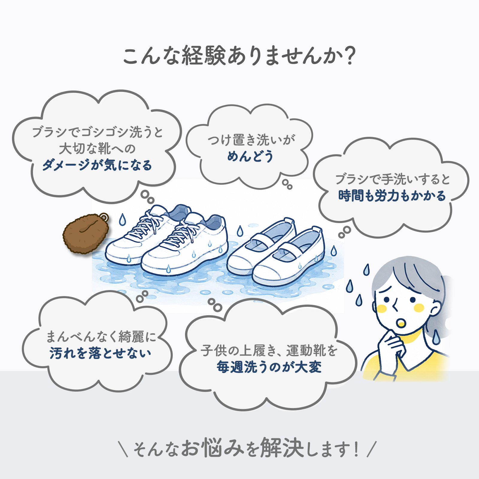 靴用洗濯ネット 上履き 靴 洗濯ネット 2枚組 丸洗い 靴にやさしい 2026年新商品 スニーカー シューズ 靴用洗濯袋 関連画像3