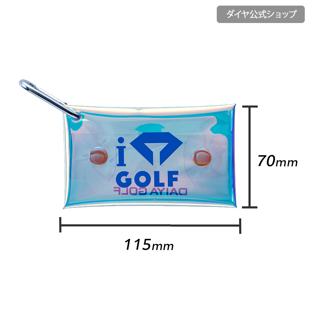 DAIYA GOLF 約30％OFF ティーケース ゴルフ ティー ボール ケース 水