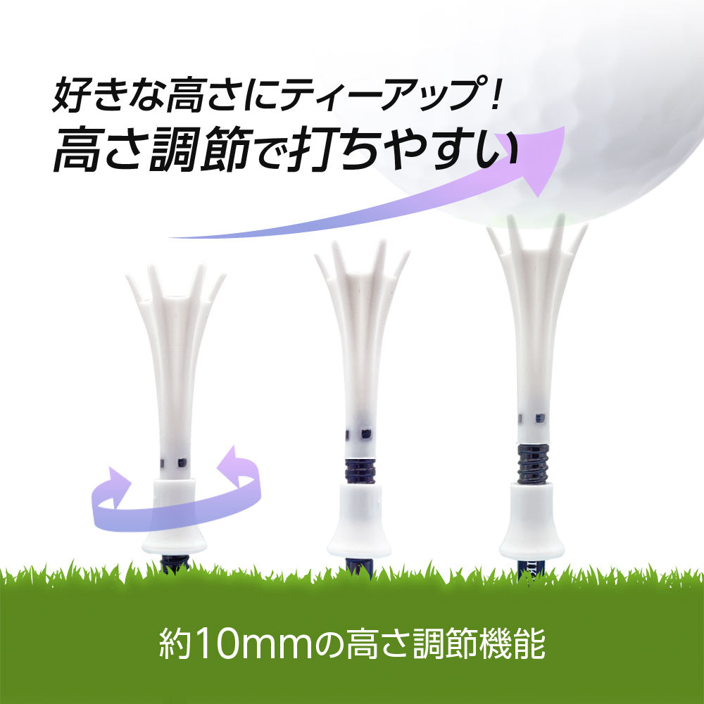 (未使用･未開封品)　ダイヤ(DAIYA) ゴルフティー トマホークティープロ TE-503 vf3p617 トマホークティーSPX(ティー)|DAIYA GOLF(ダイヤゴルフ) TE-505