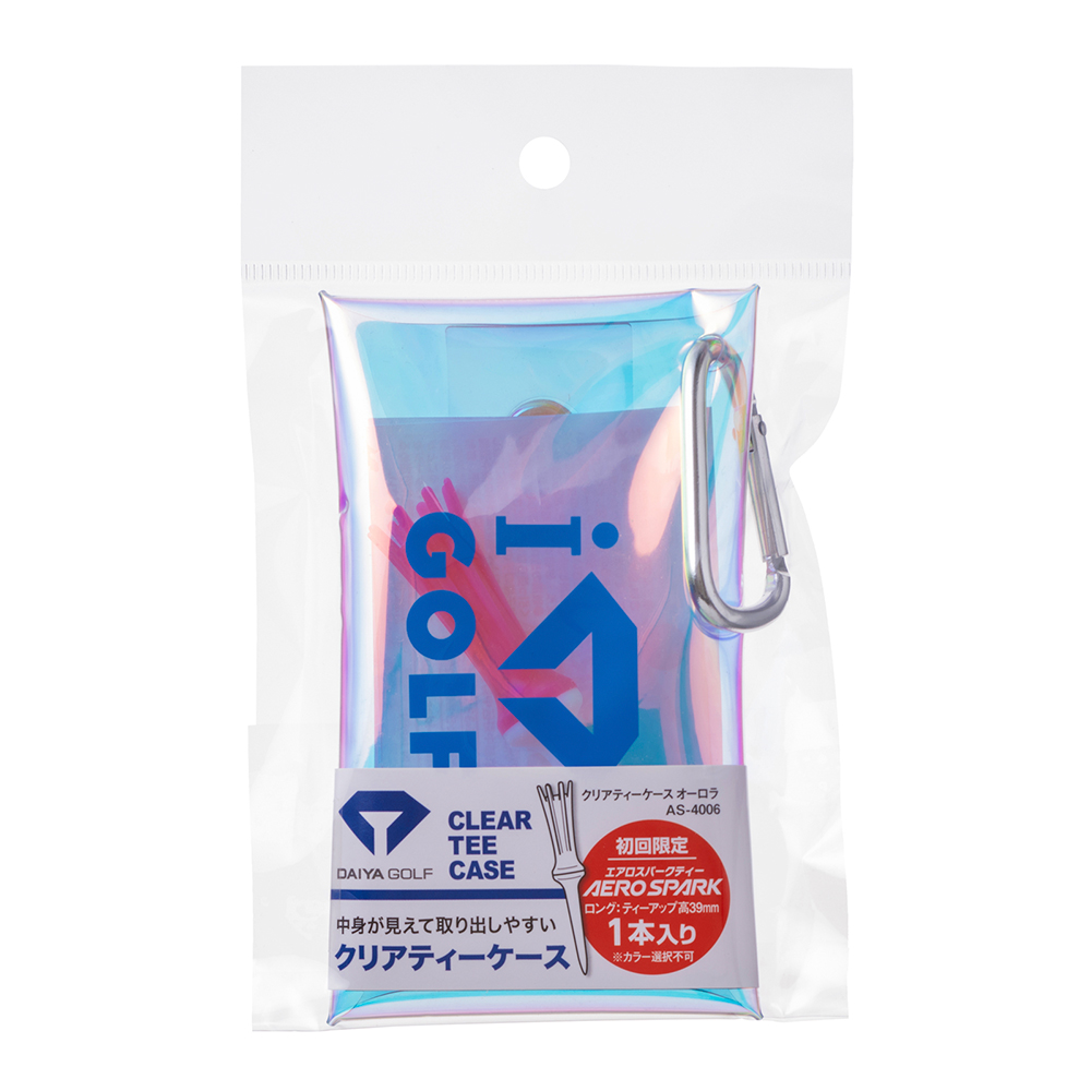 DAIYA GOLF 水・汚れに強い クリア素材のティーケース | ゴルフ ティー