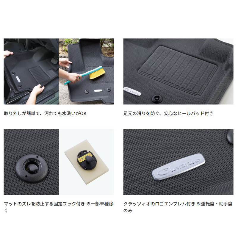 ワゴンRスマイル 3D立体マット 1台分 MX81S MX91S R6/12- NEWラバー