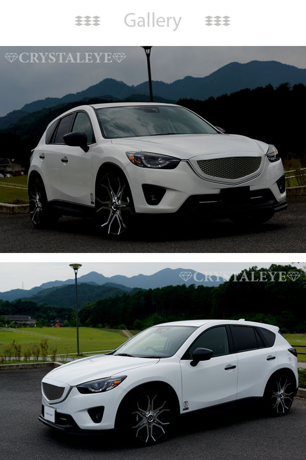 CX-5 ヘッドライト KE系 前期 純正HID車 後期ルックLEDポジション内蔵