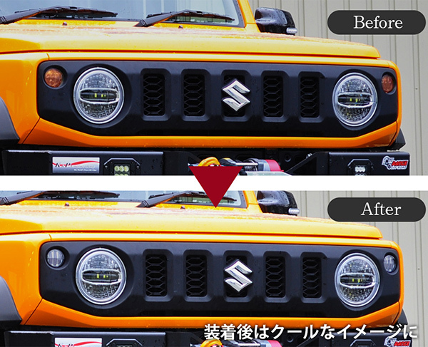 ジムニー ジムニーシエラ LEDフロントウインカー JB64W JB74W