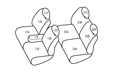 ムーヴ シートカバー L175S L185S H18/10-H20/12 4人 カジュアルS-LINE