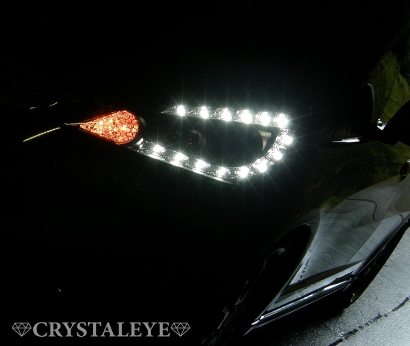 J084BK フィット FIT GE6～9 LEDプロジェクターヘッドライトV3