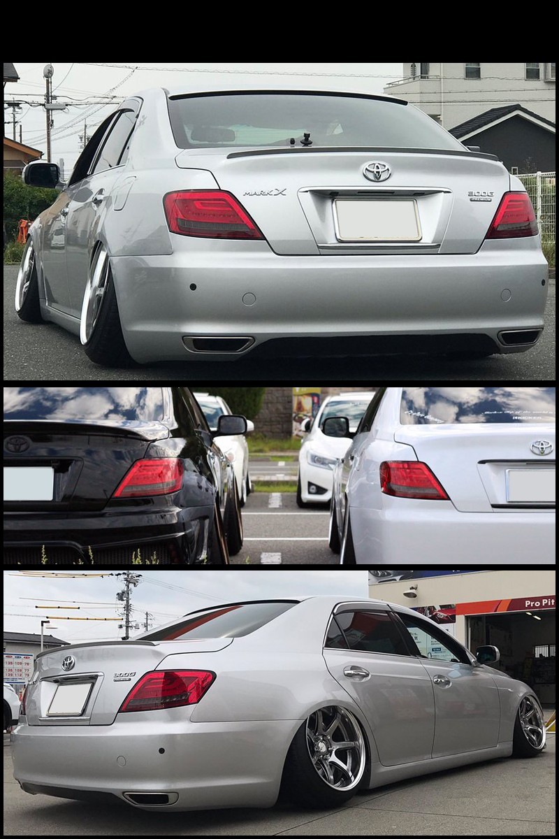 マークX LEDテール GRX120系 ファイバーテールランプV1 フルLED