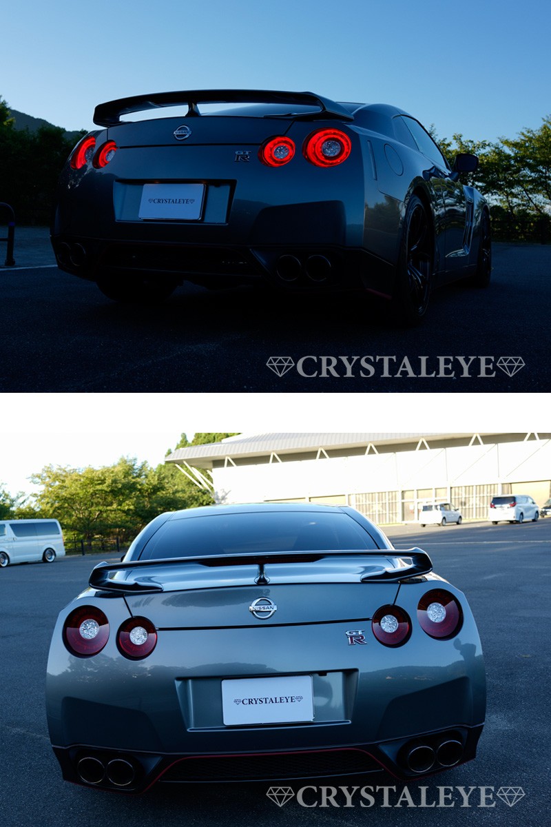 GT-R LEDテール R35 ダブルファイバーリング フルLED