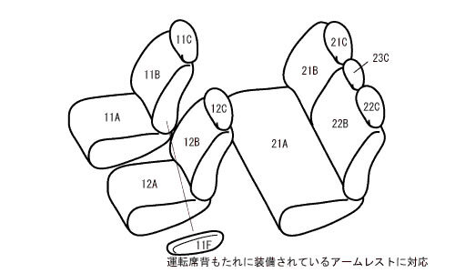 アクア シートカバー NHP10 H26/12-H29/5 5人 カジュアルS-LINE