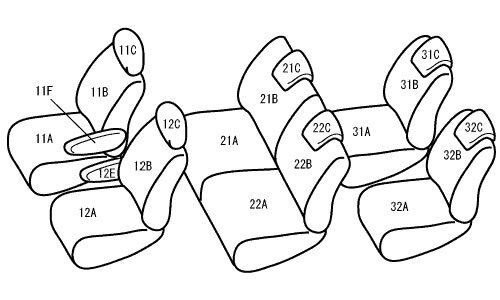 シエンタ シートカバー 80系 H15/9-H22/11 7人 カジュアル ベレッツァ/Bellezza (T262 シエンタ シートカバー 80系 H15/9-H22/11 7人 カジュアル ベレッツァ/Bellezza (T262