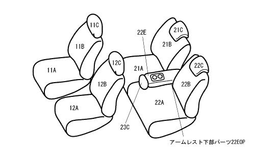 RAV4 シートカバー ACA31W ACA36W H20/9-H28/7 5人 ワイルドステッチDX