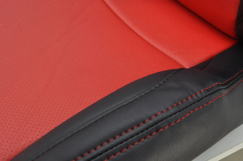 RECARO シートカバー SR-3 スポーツシートカバー ブラック×センターレッド G-Bring/ジーブリング (GBRC-003CR｜daizens-shop2｜03