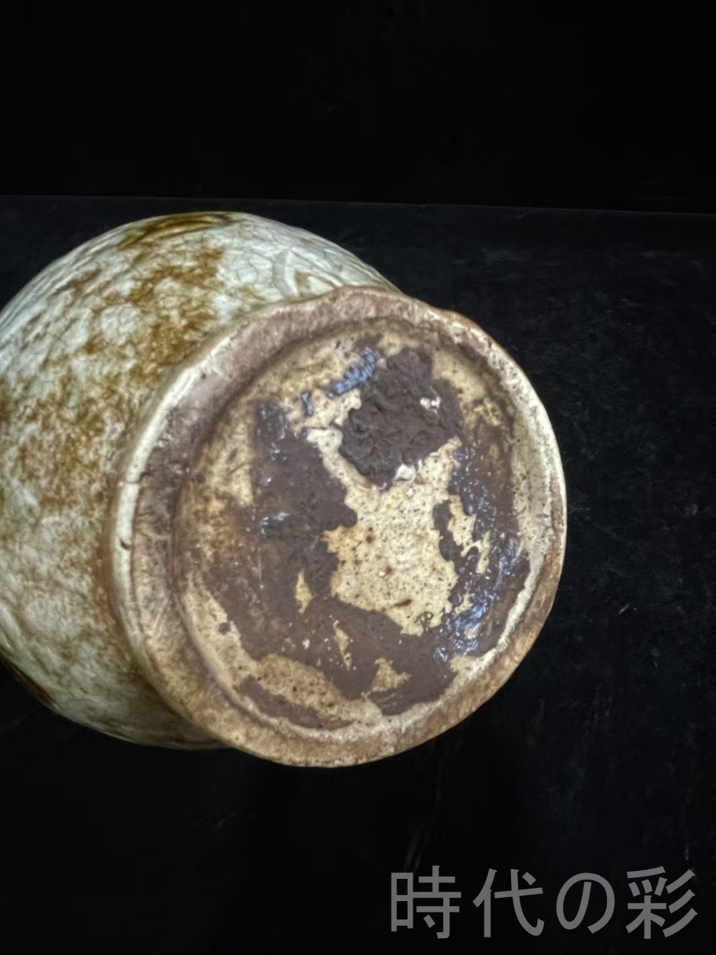 時代の彩】中国古美術 宋時代 汝窯 豆青釉 梅瓶 花瓶 文房置物 骨董品
