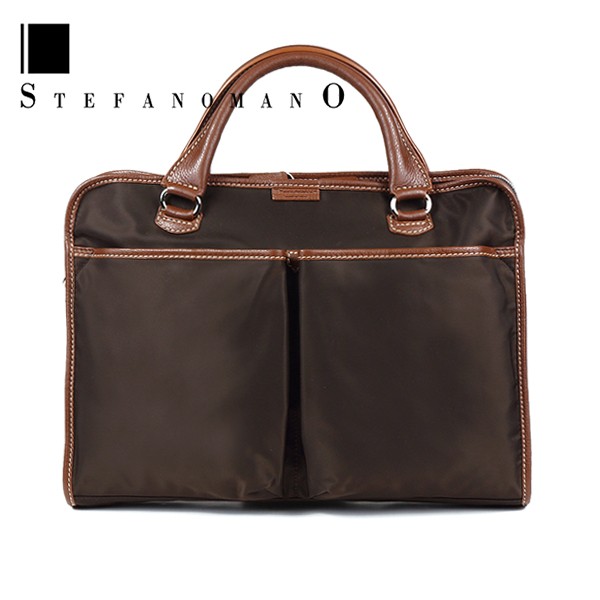 STEFANO MANO（ステファノマーノ） ビジネスバッグ A4 2WAY 薄型 軽量
