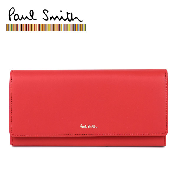 Paul Smith ポールスミス 長財布 蛇腹 クラシックレザー