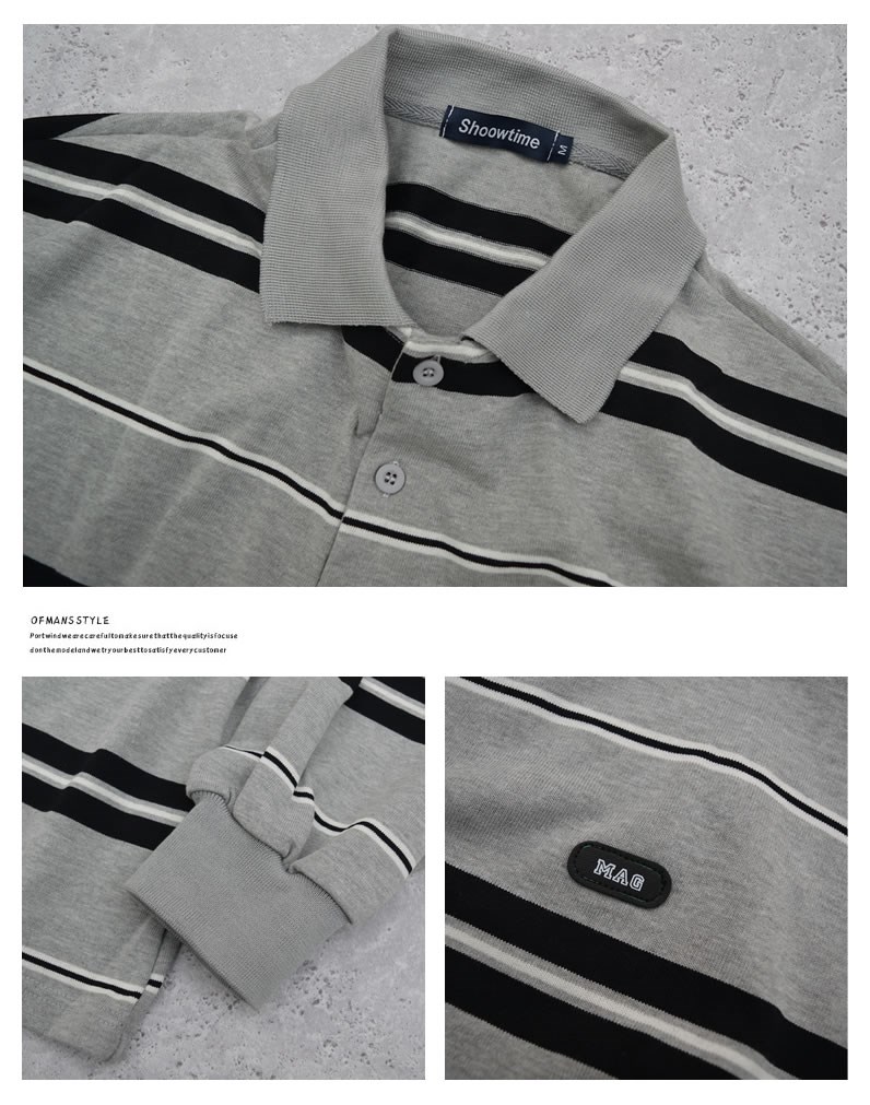 SCULPTOR ボーダー Tシャツ 韓国カジュアル ポロシャツ SCULPTOR ボーダー Tシャツ 韓国カジュアル ポロシャツ