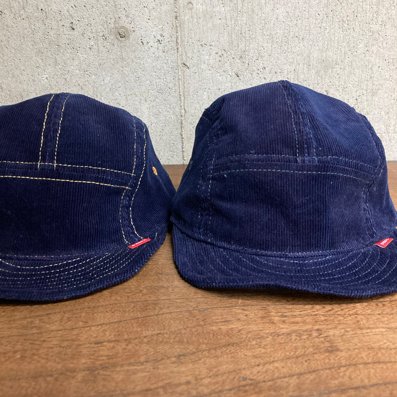 Supreme 革ベルト　コーデュロイジェットキャップ アメリカ製】Supreme - コーデュロイジェットキャップ 帽子