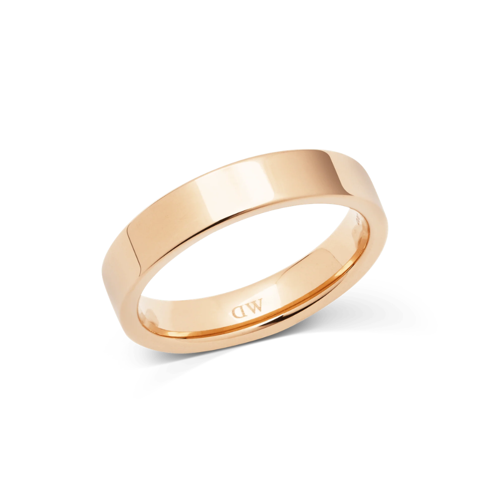 ＼公式限定2年保証／ リング 指輪 Line Ring Ploshed 4.5mm レディース メンズ ダニエルウェリントン 金 銀 母の日の画像