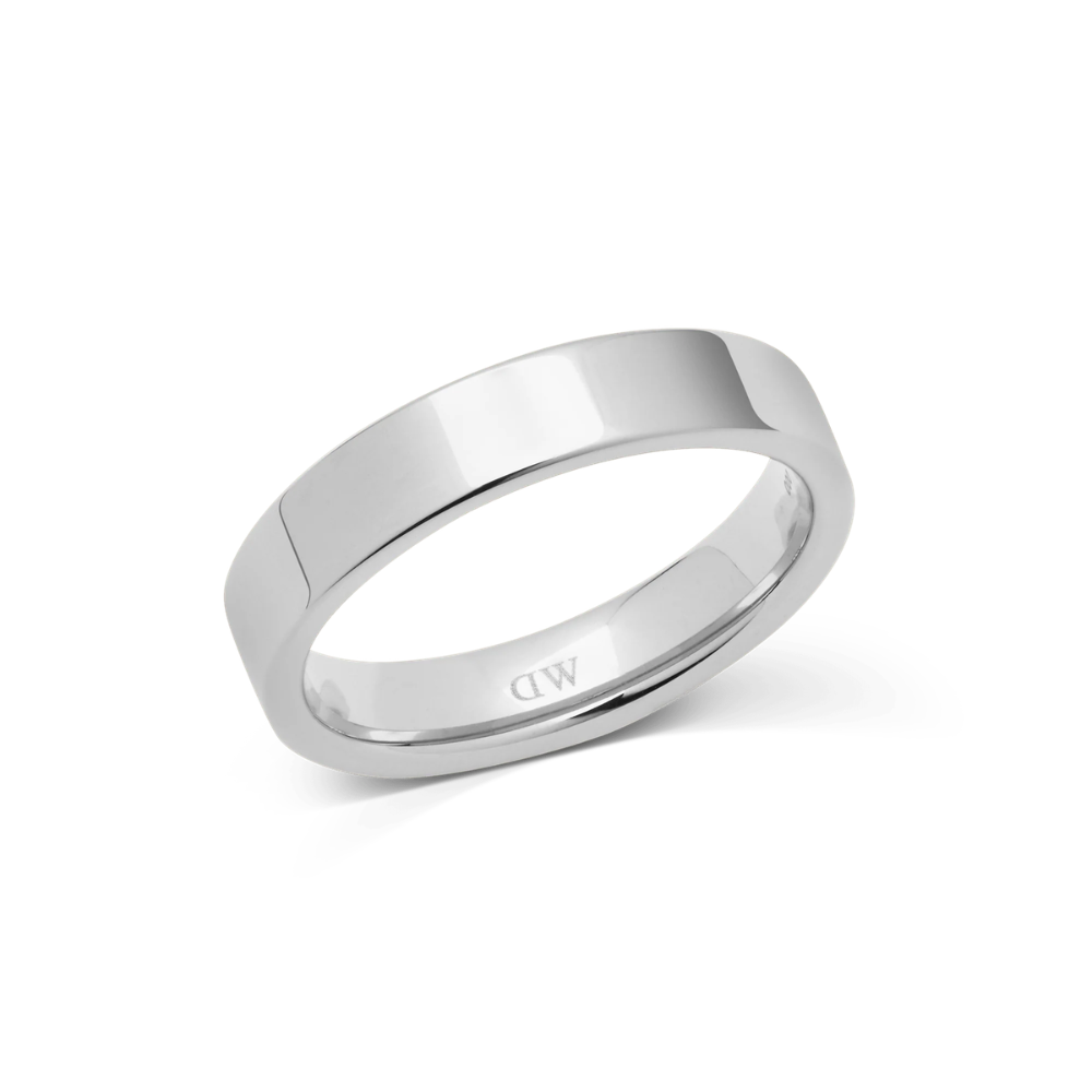 ＼公式限定2年保証／ リング 指輪 Line Ring Ploshed 4.5mm レディース メンズ ダニエルウェリントン 金 銀 母の日の画像