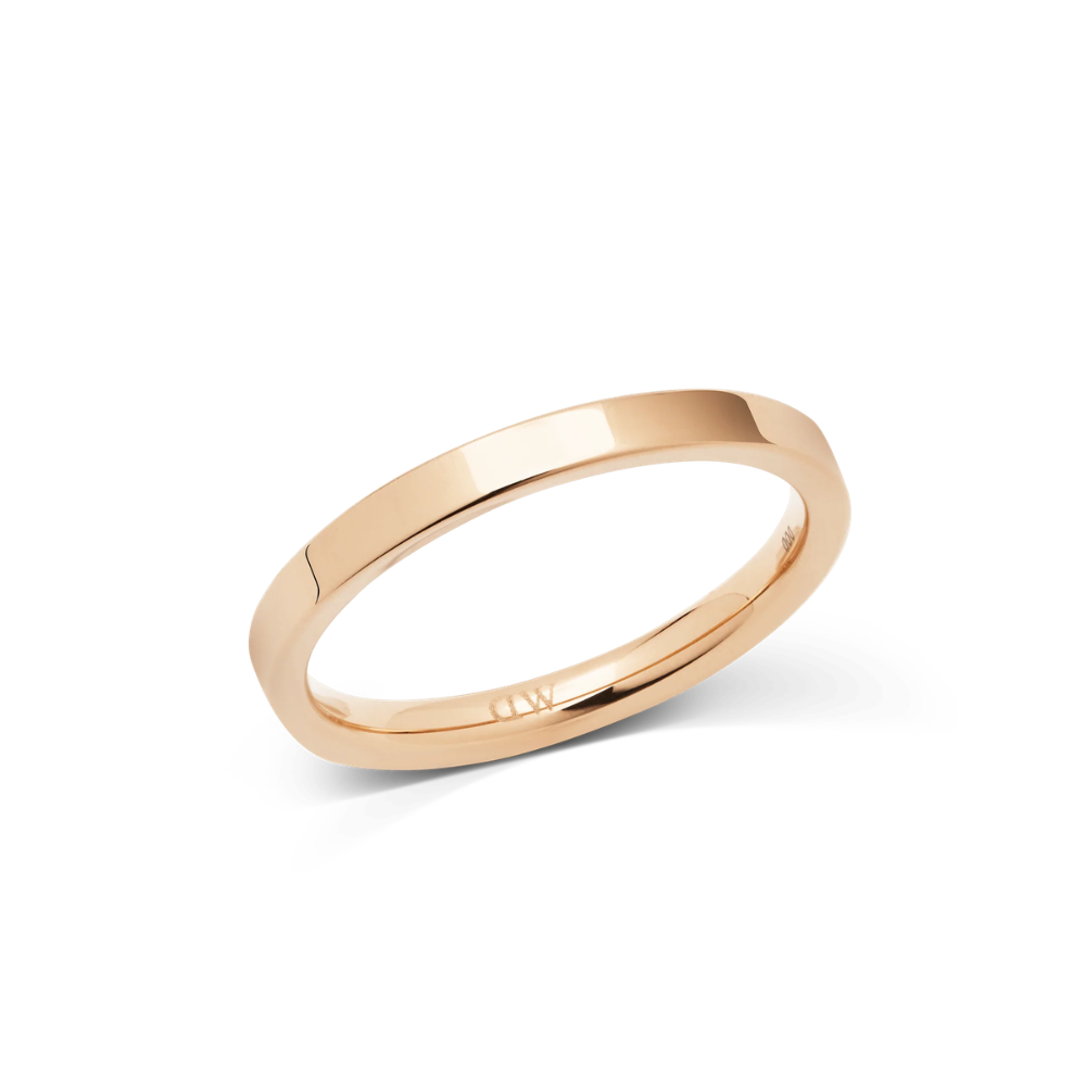 ＼公式限定2年保証／ リング 指輪 Line Ring Polished 2.5mm レディース ダニエルウェリントン 金 銀 ゴールド 母の日の画像