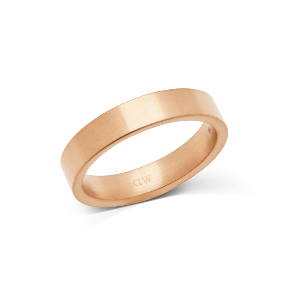 ＼公式限定2年保証／ リング 指輪 Line Ring Brushed 4.5mm メンズ ダニエルウェリントン 金 銀 ゴールド 母の日の画像