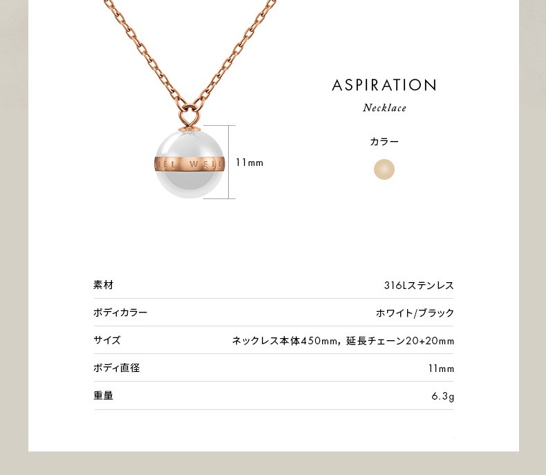 Daniel Wellington ＼公式限定2年保証／ ネックレス