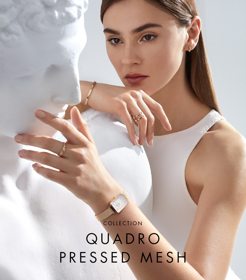 Daniel Wellington 腕時計+ブレスレット セット quadro | www