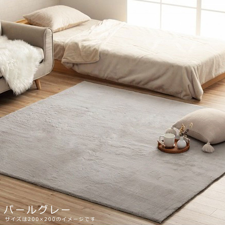 ラグ ラグマット 洗える 200x300cm 4畳 滑り止め 抗菌 防臭 厚手
