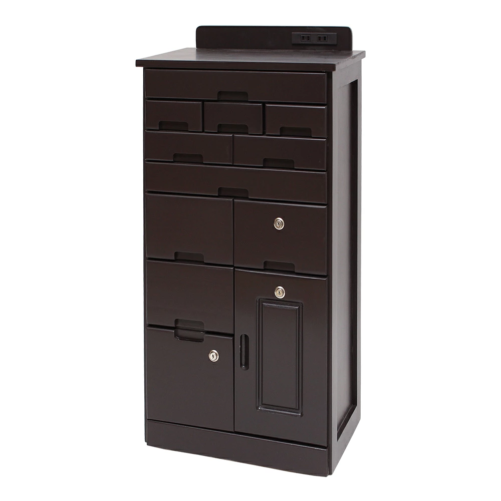 桐チェスト 鍵付き 幅45cm 幅72cm 幅90cm ハイチェスト コンセント付き