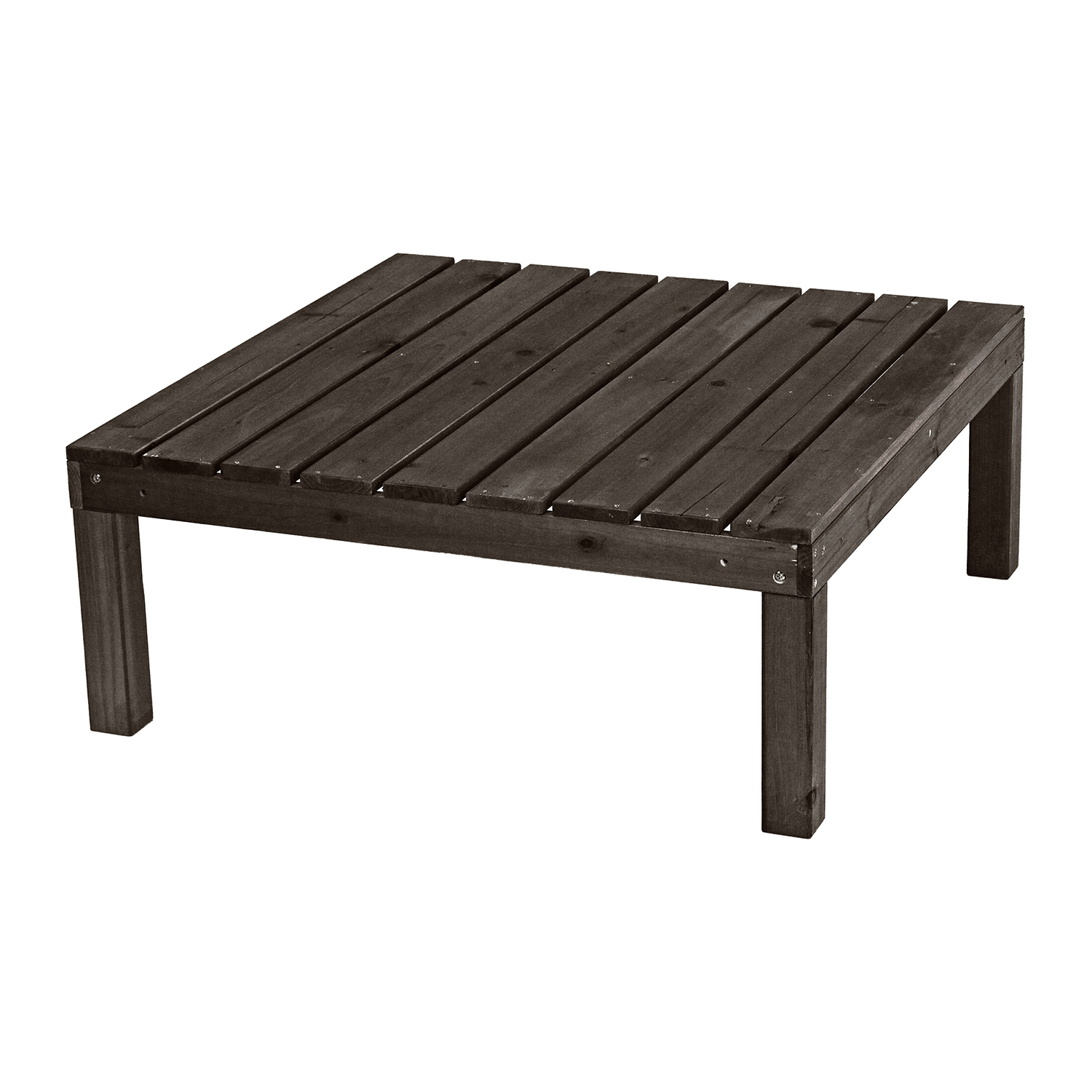 ウッドデッキ 単品 90×90cm 天然木 0.25坪 パーツ DIY ホワイト