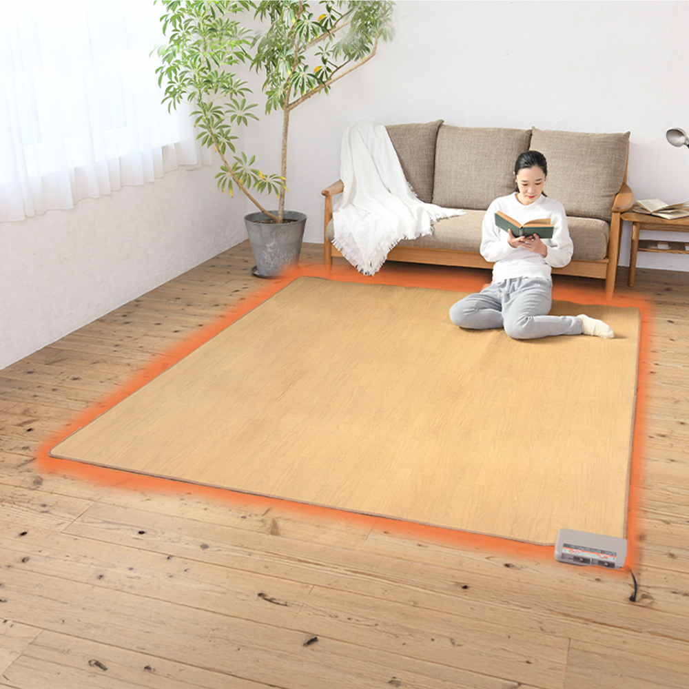 ホットカーペット 3畳 本体 195x235cm 電気カーペット