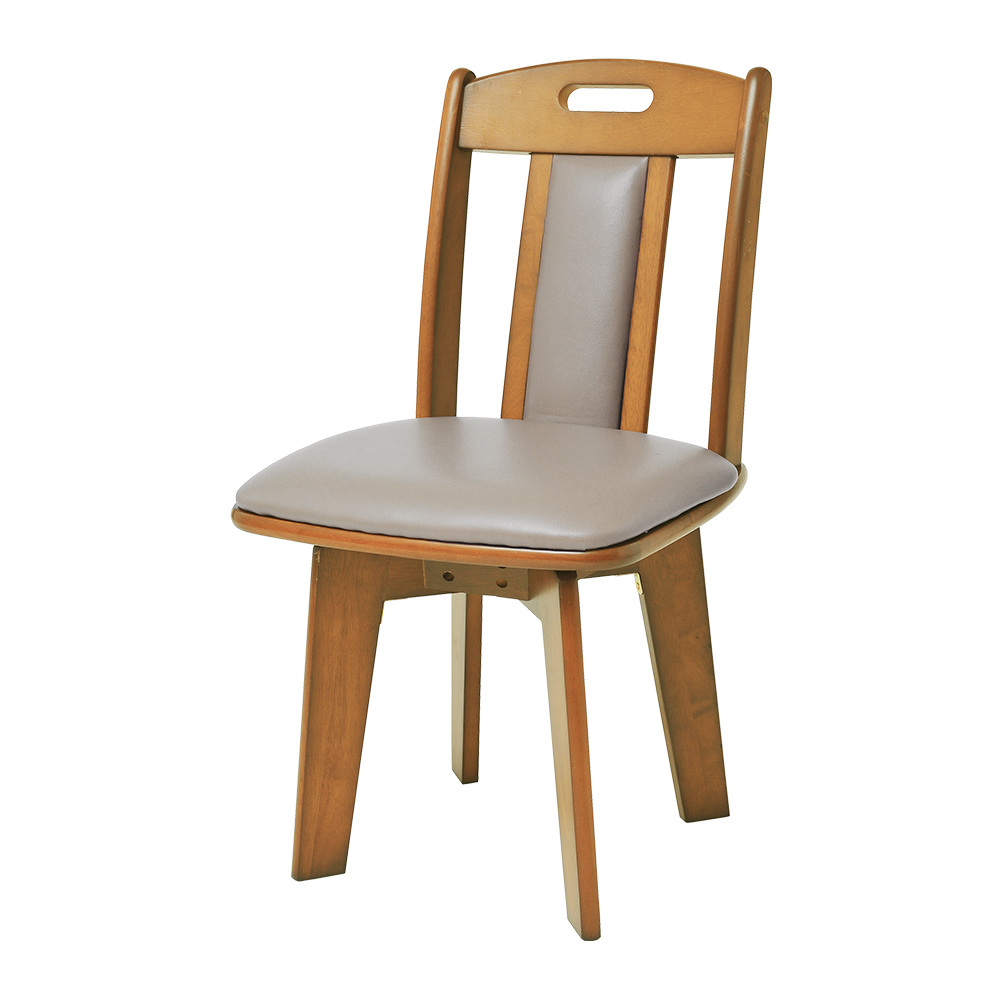 ダイニングチェア 回転 椅子 2脚 木製 天然木 北欧 おしゃれ 食卓椅子