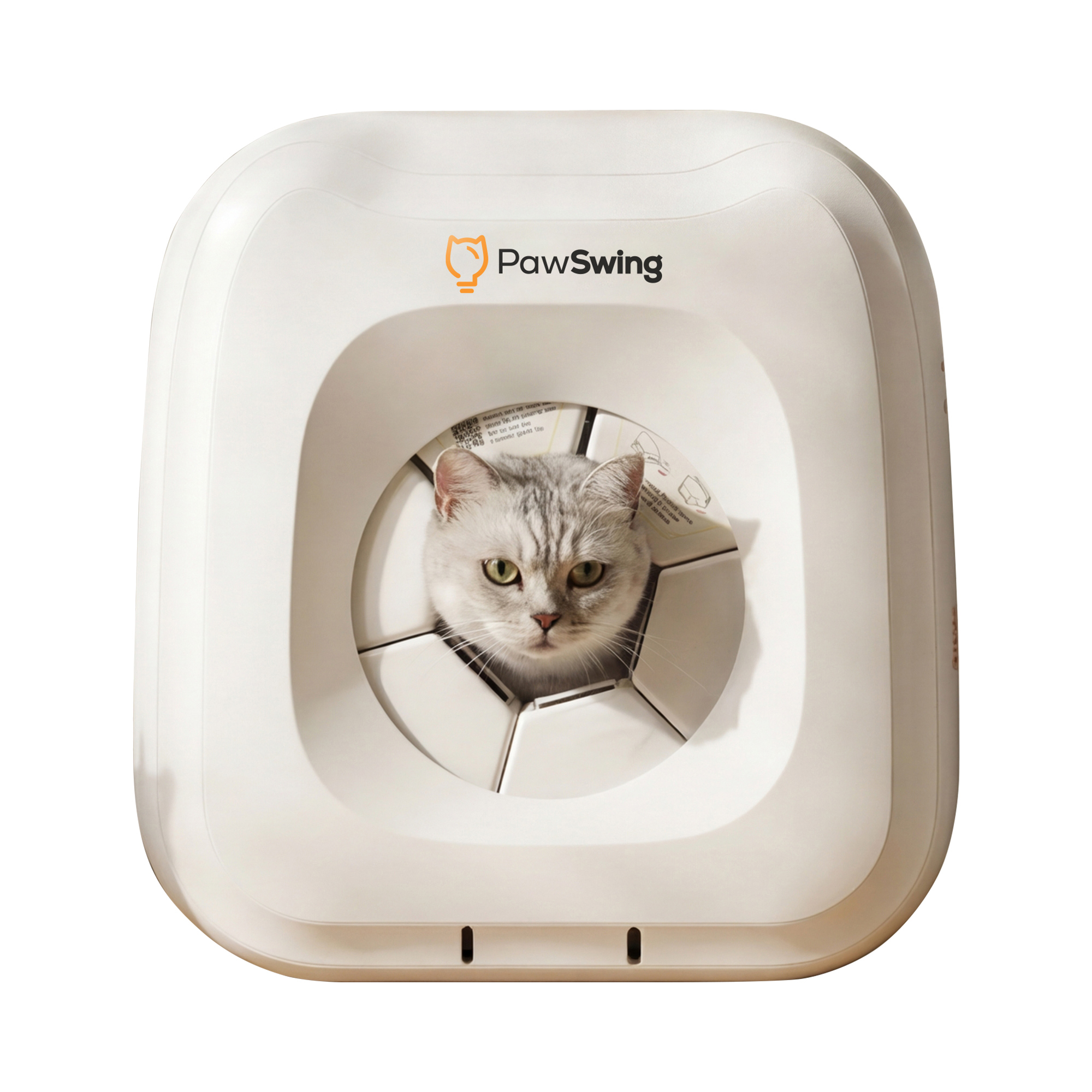 猫専用自動グルーミングハウス PawSwing グルーミング 毛づくろい