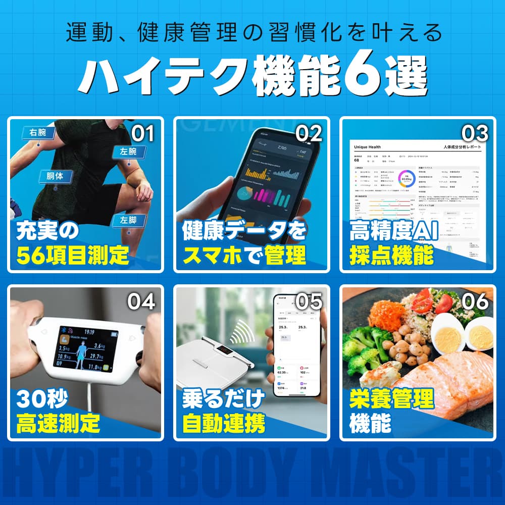 体組成計 体重計 スマホ連動 Bluetoot...の詳細画像2
