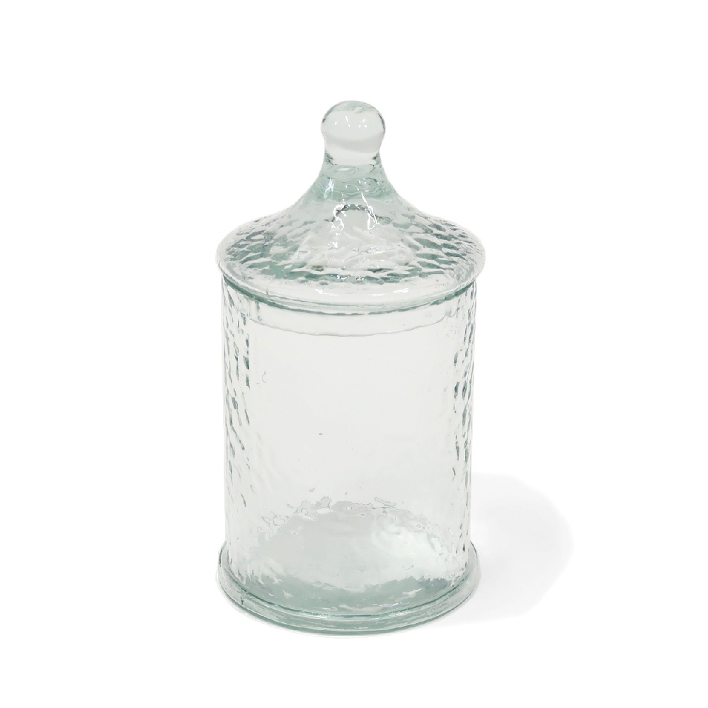 ガラスキャニスター クリア 北欧 シンプル おしゃれ かわいい 小物収納