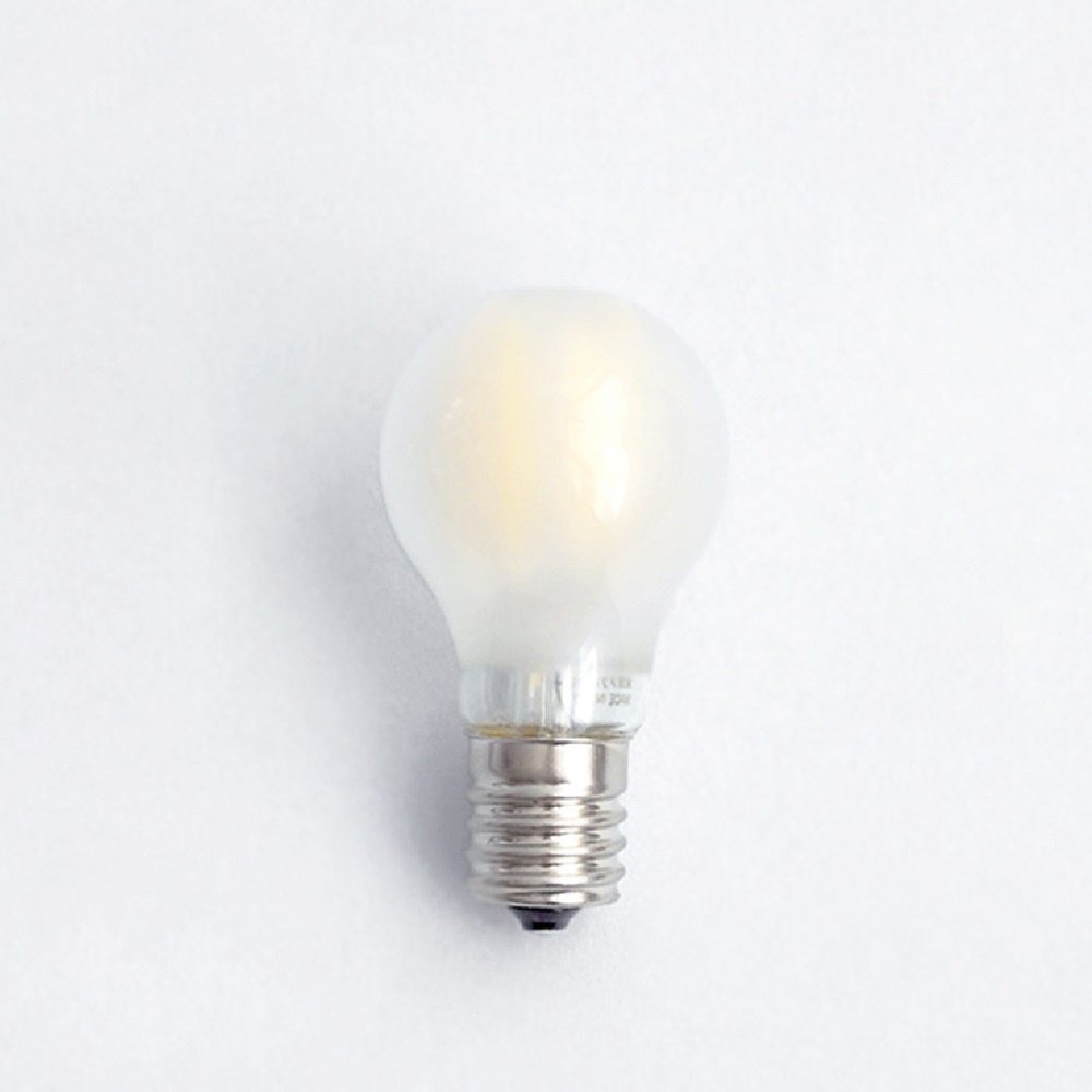 小型 LED電球 E17 乳白 40W相当 電球色 4.5W 照明器具 おしゃれ 省エネ エコ ランプ フィラメントが見えないタイプ かわいい インテリア照明｜dapper-s-room｜02