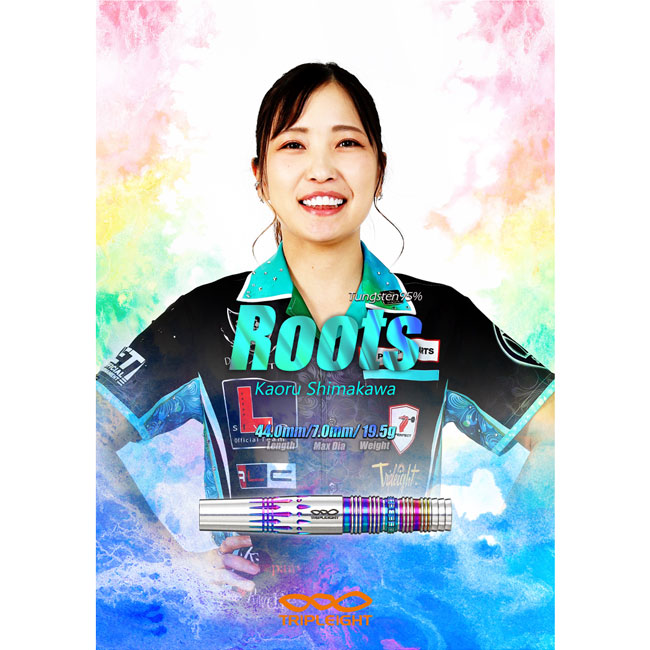 2／23まで出品！TRIPLEIGHT Roots　島川薫モデル　ダーツ 楽天市場】DYNASTY(ダイナスティー) TRIPLEIGHT Roots(ルーツ