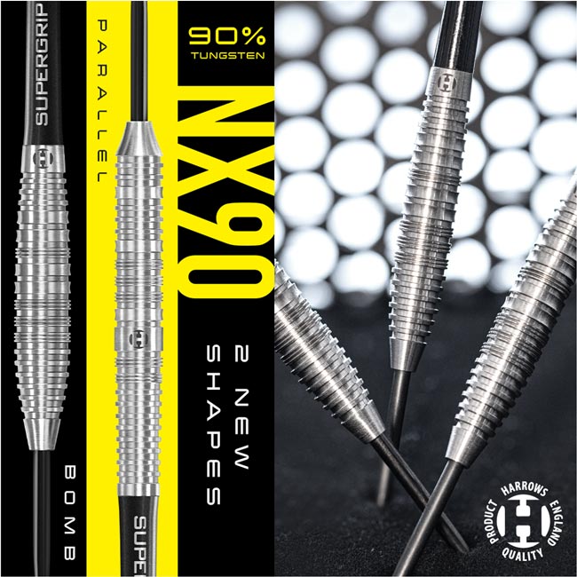 Harrows(ハローズ) NX90 BOMB(エヌエックス90 ボム) STEEL 23g (ダーツ